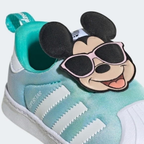 💎 HP 💎  Adidas Superstar 360 "Disney" Minnie Mouse Shoes size 12 For Kids - Picture 4 of 8